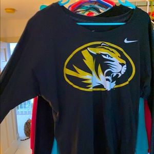 Mizzou long sleeve shirt